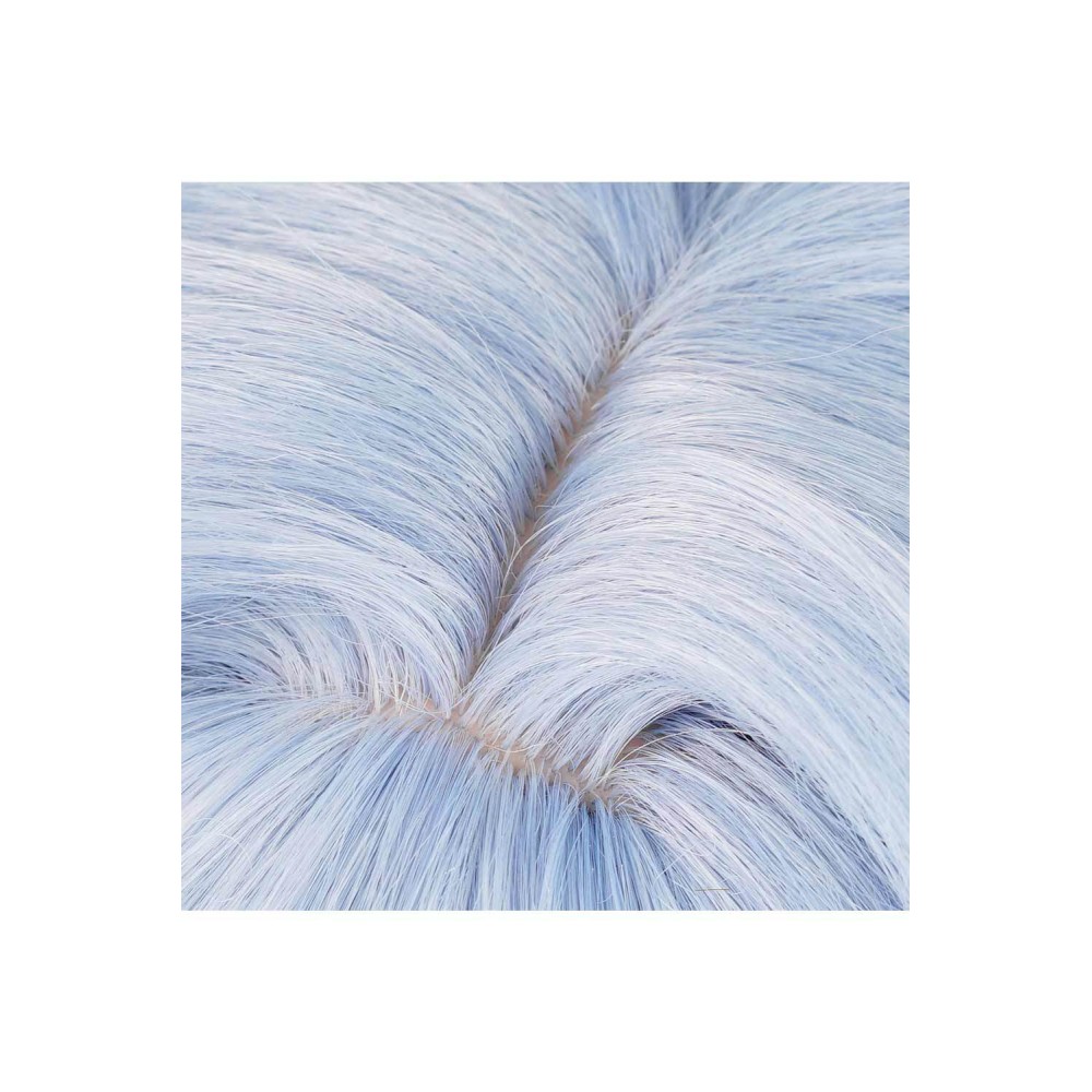 Honkai: Star Rail Robin Blue Wig Heat Resistant Synthetic Hair Accessories Cosplay Costume Halloween Carnival