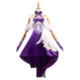 Honkai: Star Rail Robin Concert 2024 Women Purple Dress Suit Cosplay Costume Halloween Carnival Outfit