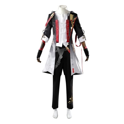 Honkai: Star Rail Male Trailblazer Red Skin Cosplay Costume Halloween Carnival Outfit