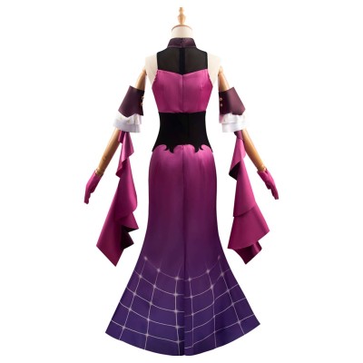 Honkai: Star Rail Kafka Concert 2024 Women Purple Dress Suit Cosplay Costume Halloween Carnival Outfit