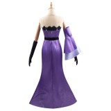 Honkai: Star Rail Jingliu Concert 2024 Women Purple Dress Suit Cosplay Costume Halloween Carnival Outfit