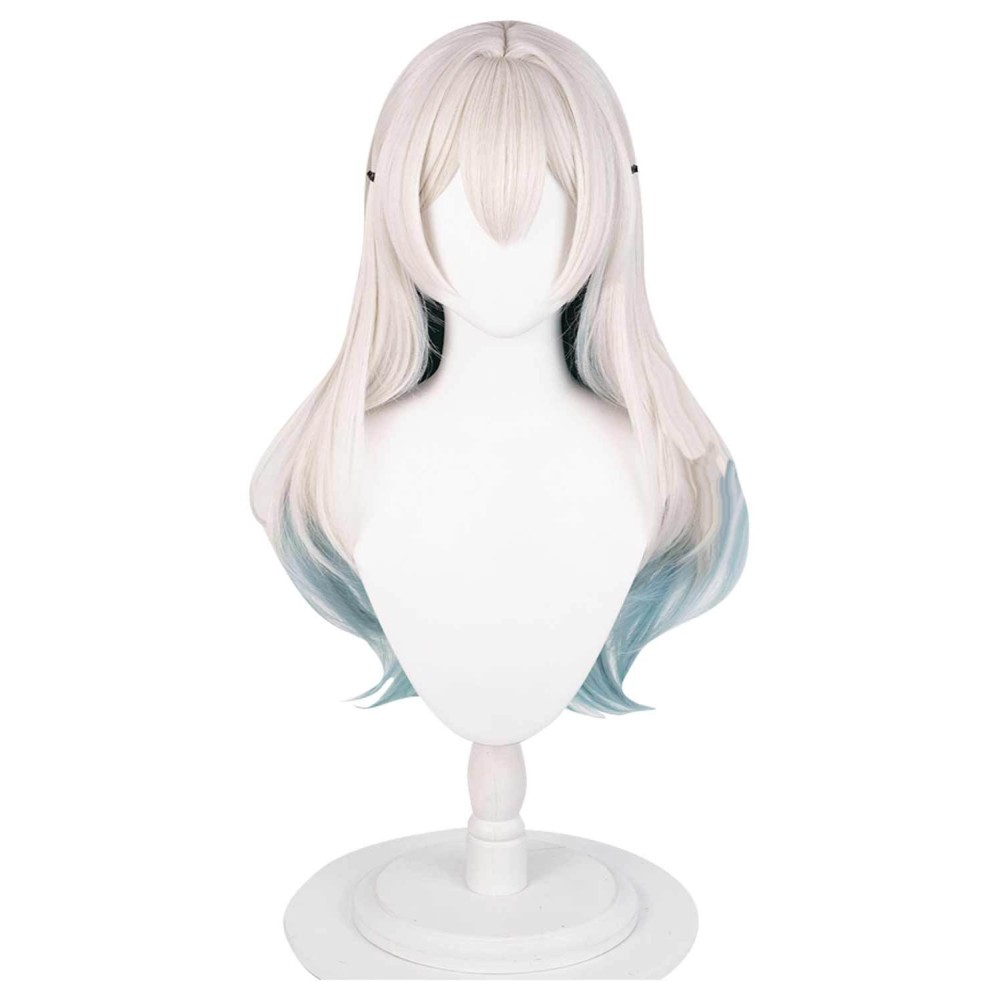 Honkai: Star Rail Firefly Wig Heat Resistant Synthetic Hair Accessories Cosplay Costume Halloween Carnival