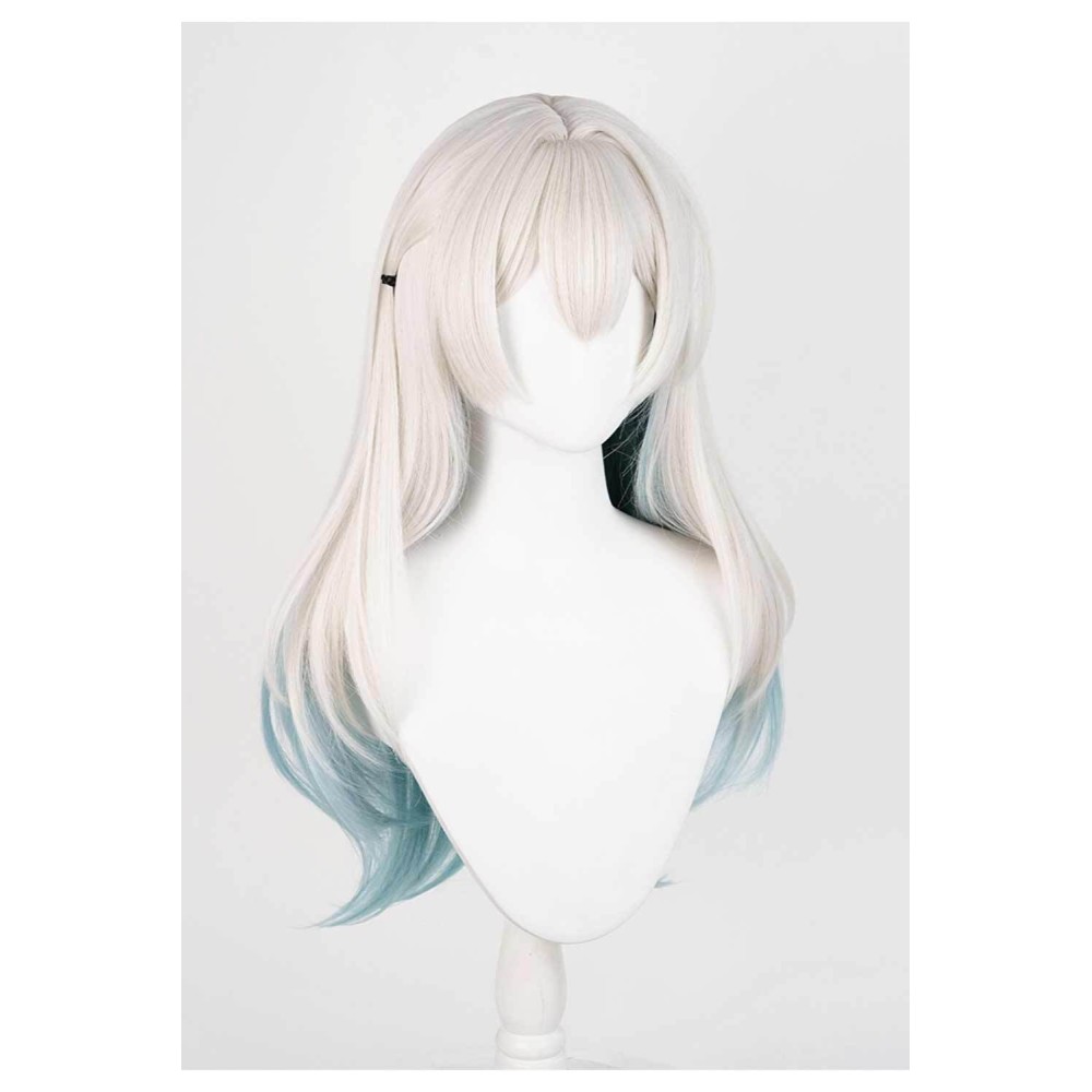 Honkai: Star Rail Firefly Wig Heat Resistant Synthetic Hair Accessories Cosplay Costume Halloween Carnival