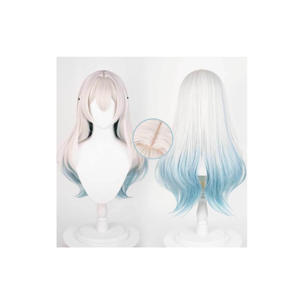 Honkai: Star Rail Firefly Wig Heat Resistant Synthetic Hair Accessories Cosplay Costume Halloween Carnival