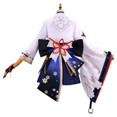 Honkai: Star Rail Evanescia Women White Cosplay Costume Halloween Carnival Outfit