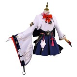 Honkai: Star Rail Evanescia Women White Cosplay Costume Halloween Carnival Outfit