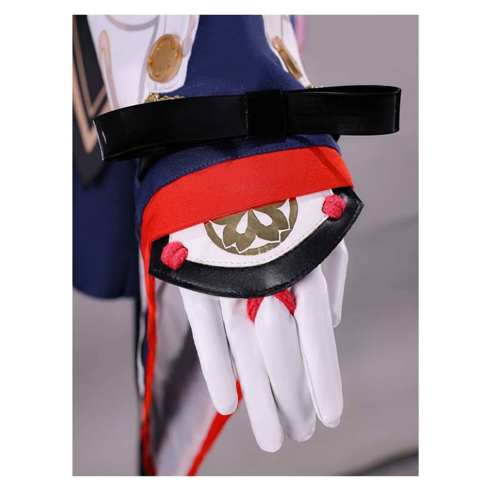 Honkai: Star Rail Evanescia Women White Cosplay Costume Halloween Carnival Outfit