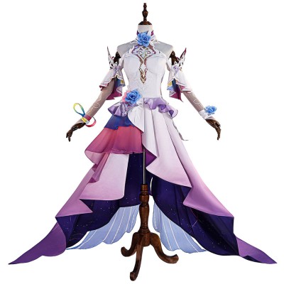 Honkai: Star Rail Cyrene White Woman Cosplay Costume Halloween Carnival Outfit