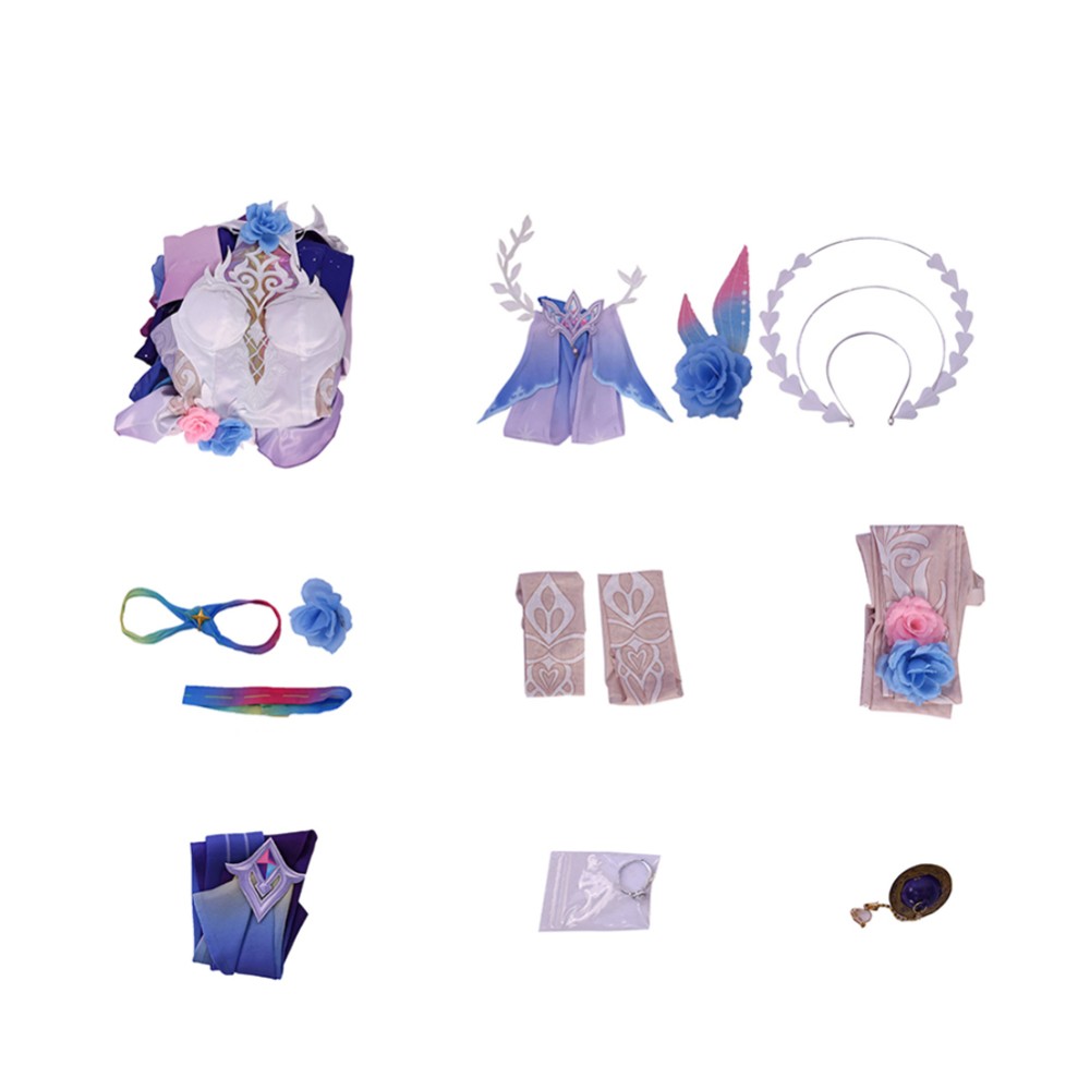 Honkai: Star Rail Cyrene White Woman Cosplay Costume Halloween Carnival Outfit