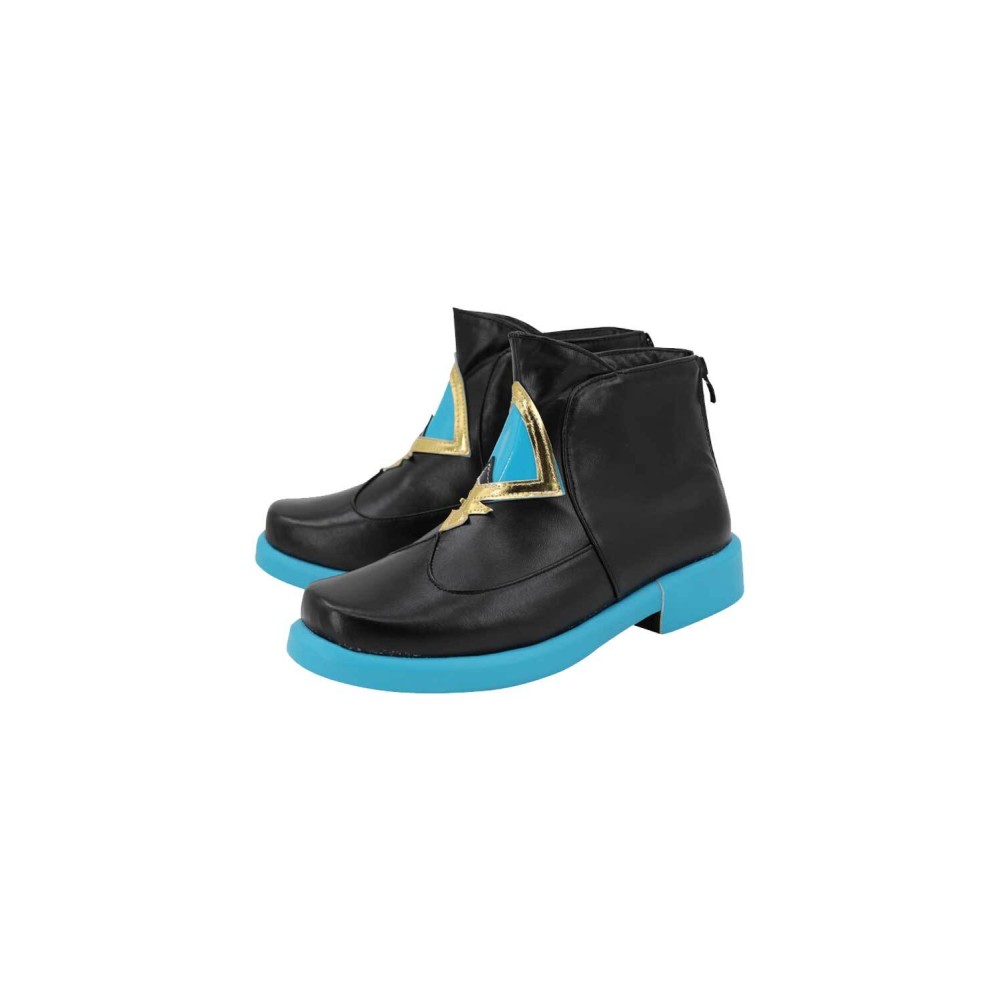 Honkai: Star Rail Aventurine Shoes Boots Custom Made Accessory Cosplay Costume Halloween Carnival