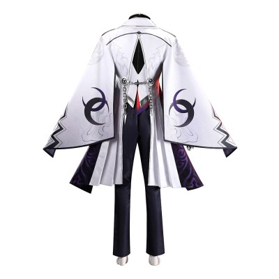 Honkai: Star Rail Ashveil Black and White Cosplay Costume Halloween Carnival Outfit