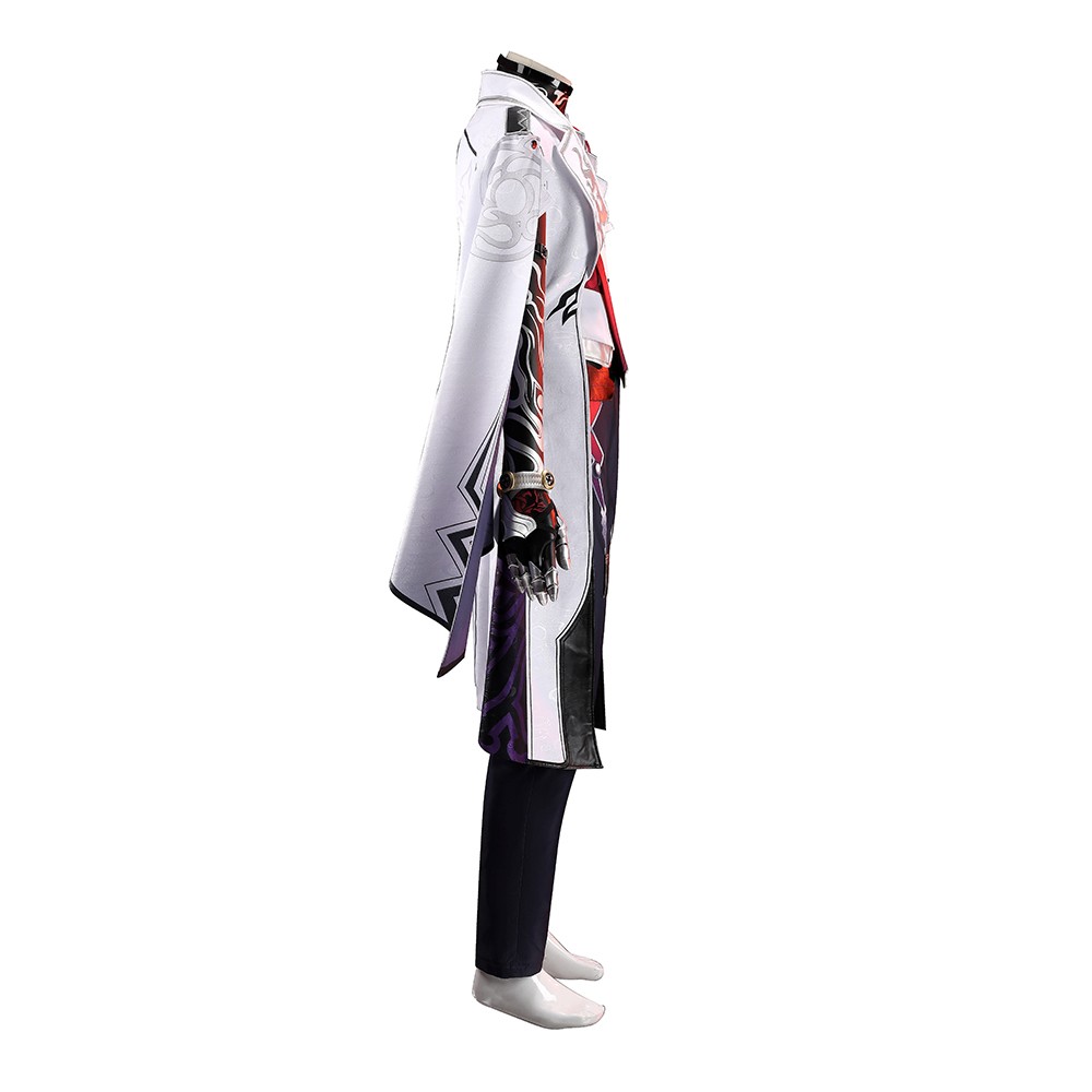 Honkai: Star Rail Ashveil Black and White Cosplay Costume Halloween Carnival Outfit