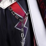 Honkai: Star Rail Ashveil Black and White Cosplay Costume Halloween Carnival Outfit