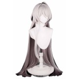 Honkai: Star Rail Acheron Pink White Wig Heat Resistant Synthetic Hair Accessories Cosplay Costume Halloween Carnival