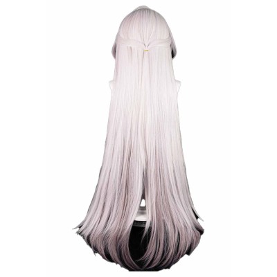 Honkai: Star Rail Acheron Pink White Wig Heat Resistant Synthetic Hair Accessories Cosplay Costume Halloween Carnival