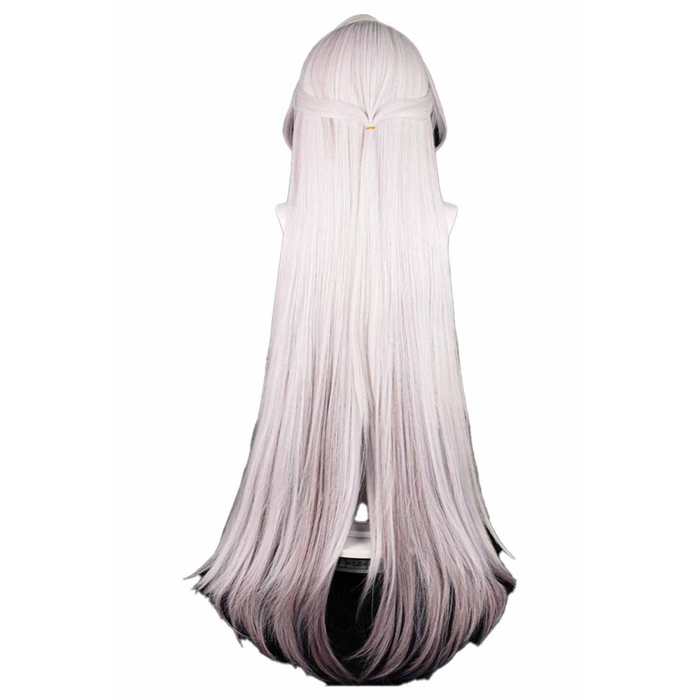 Honkai: Star Rail Acheron Pink White Wig Heat Resistant Synthetic Hair Accessories Cosplay Costume Halloween Carnival