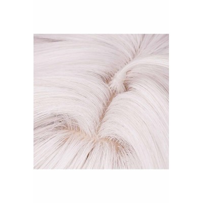 Honkai: Star Rail Acheron Pink White Wig Heat Resistant Synthetic Hair Accessories Cosplay Costume Halloween Carnival