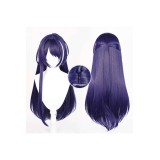 Honkai: Star Rail Acheron Dark Blue Wig Heat Resistant Synthetic Hair Accessories Cosplay Costume Halloween Carnival