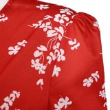 Honey Don't! Honey O Donahue Red Printed Dress Party Cosplay Costume Halloween Carnival