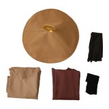 Hollow Knight: Silksong Sherma Hat Robe Set Party Cosplay Costume Halloween Carnival