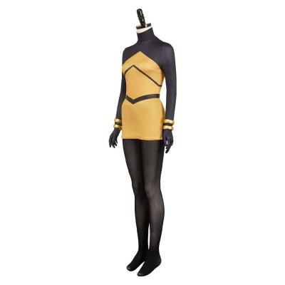 Hollow Knight: Silksong Shakra Women Yellow Jumpsuit Party Cosplay Costume Halloween Carnival