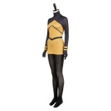Hollow Knight: Silksong Shakra Women Yellow Jumpsuit Party Cosplay Costume Halloween Carnival