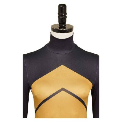 Hollow Knight: Silksong Shakra Women Yellow Jumpsuit Party Cosplay Costume Halloween Carnival