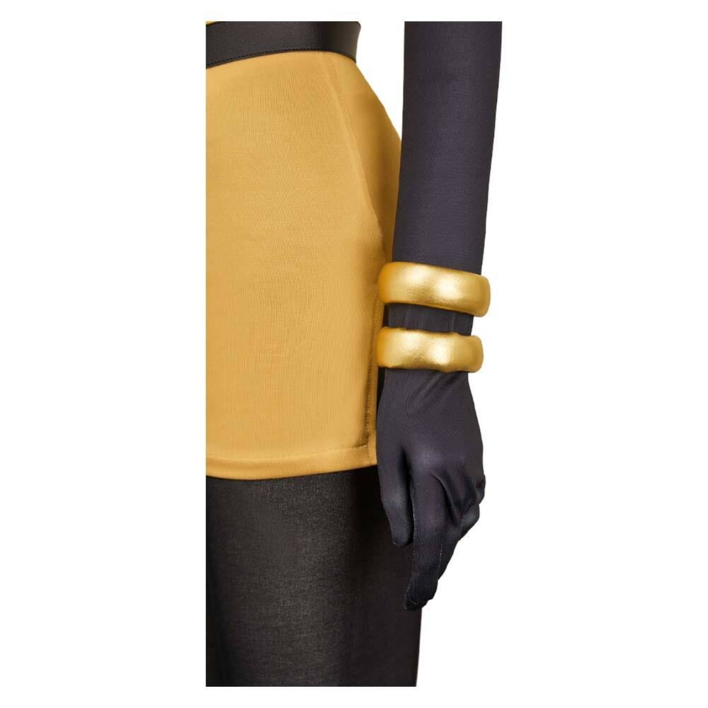 Hollow Knight: Silksong Shakra Women Yellow Jumpsuit Party Cosplay Costume Halloween Carnival