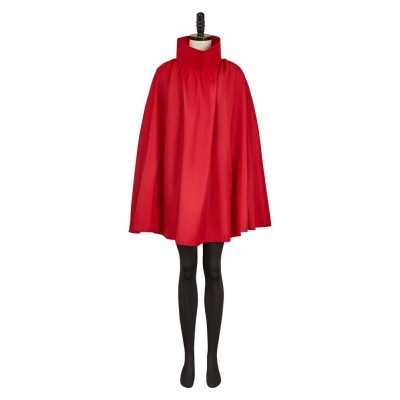 Hollow Knight: Silksong Hornet Red Cape Jumpsuit Set Party Cosplay Costume Halloween Carnival