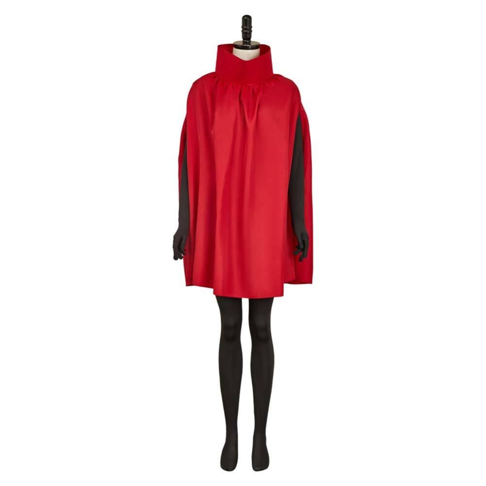 Hollow Knight: Silksong Hornet Red Cape Jumpsuit Set Party Cosplay Costume Halloween Carnival