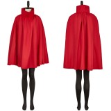 Hollow Knight: Silksong Hornet Red Cape Jumpsuit Set Party Cosplay Costume Halloween Carnival
