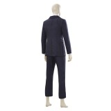 Hiromi Higuruma Black Suit Cosplay Costume Halloween Carnival Outfit