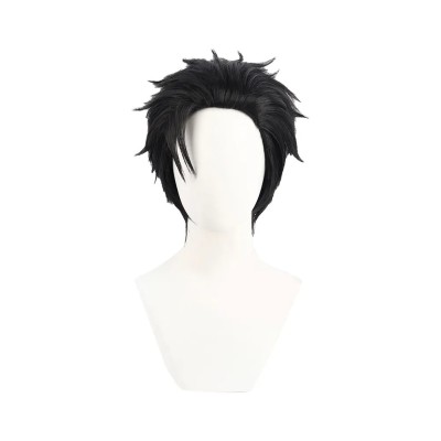 Hiromi Higuruma Black Suit Cosplay Costume Halloween Carnival Outfit