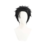 Hiromi Higuruma Black Suit Cosplay Costume Halloween Carnival Outfit