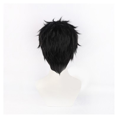 Hiromi Higuruma Black Suit Cosplay Costume Halloween Carnival Outfit