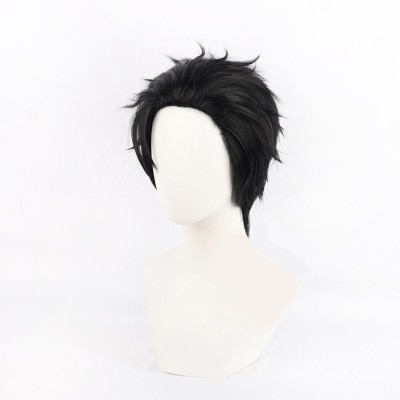 Hiromi Higuruma Black Suit Cosplay Costume Halloween Carnival Outfit