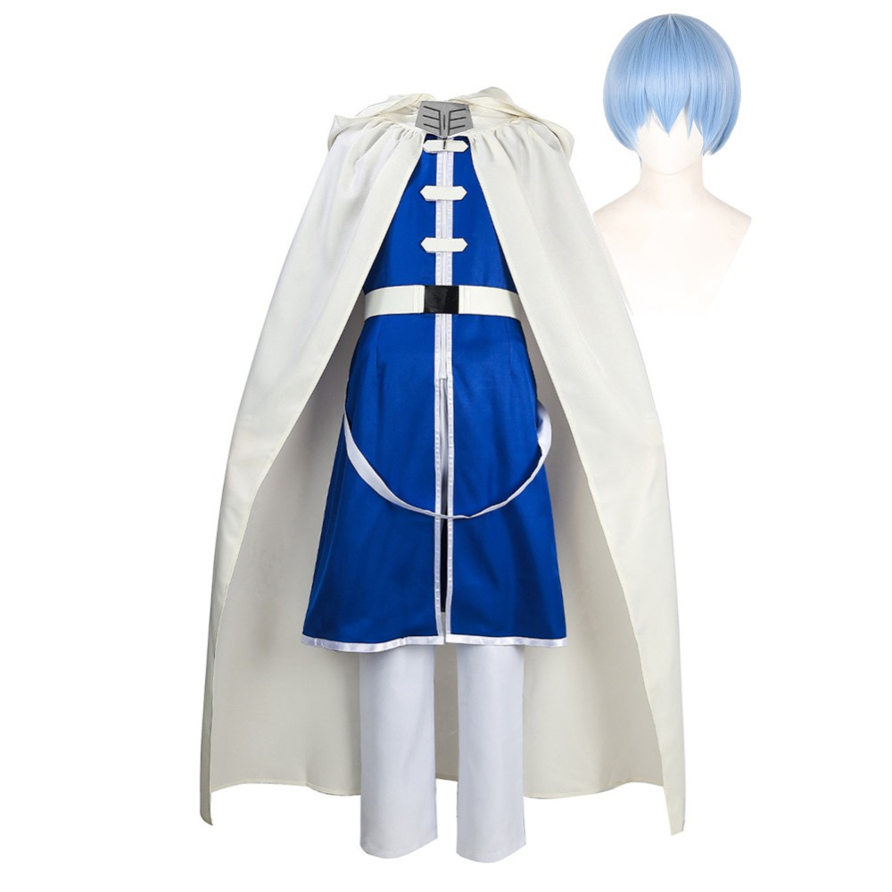 Himmel Blue Set Suit Cosplay Costume Halloween Carnival Outfit