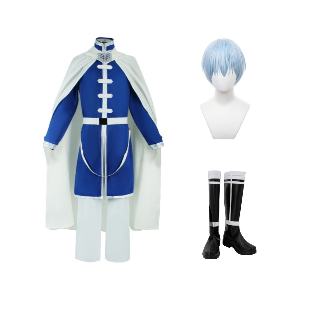 Himmel Blue Cosplay Costume Halloween Carnival Outfit