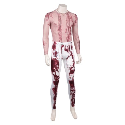 HIM the Movie Cameron Cade Printed Bloodstain Set Party Cosplay Costume Halloween Carnival Outfit