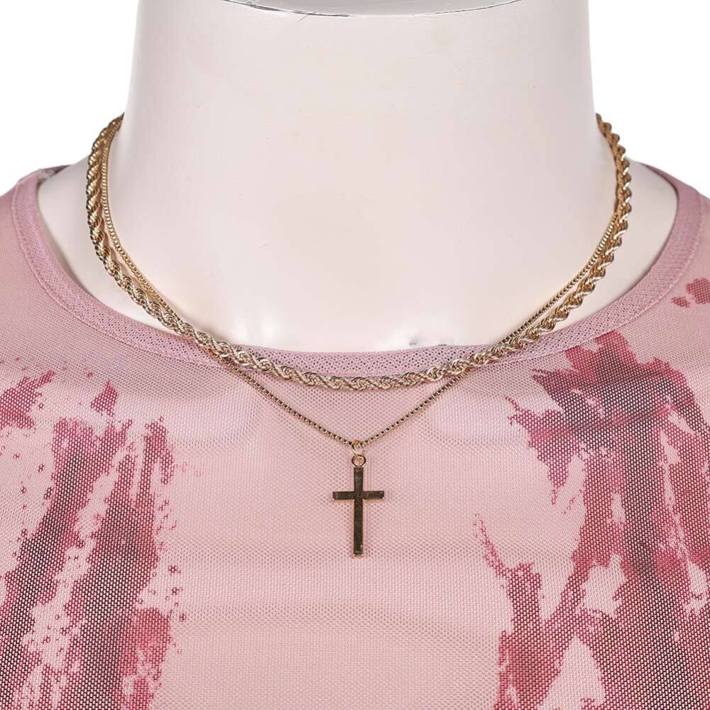 HIM the Movie Cameron Cade Printed Bloodstain Set Party Cosplay Costume Halloween Carnival Outfit