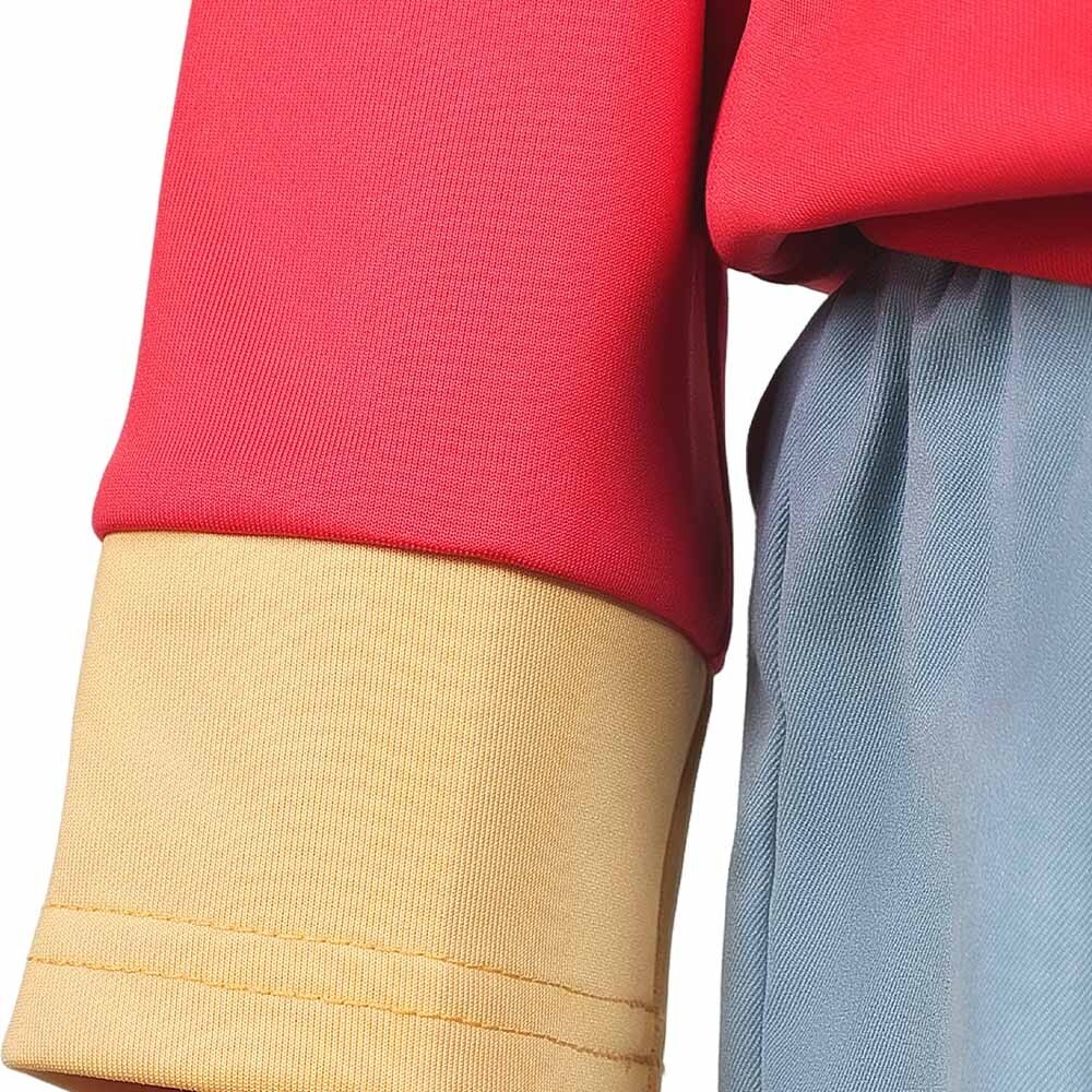 Hilda Kids Children Red Fullset Party Cosplay Costume Halloween Carnival Outfit