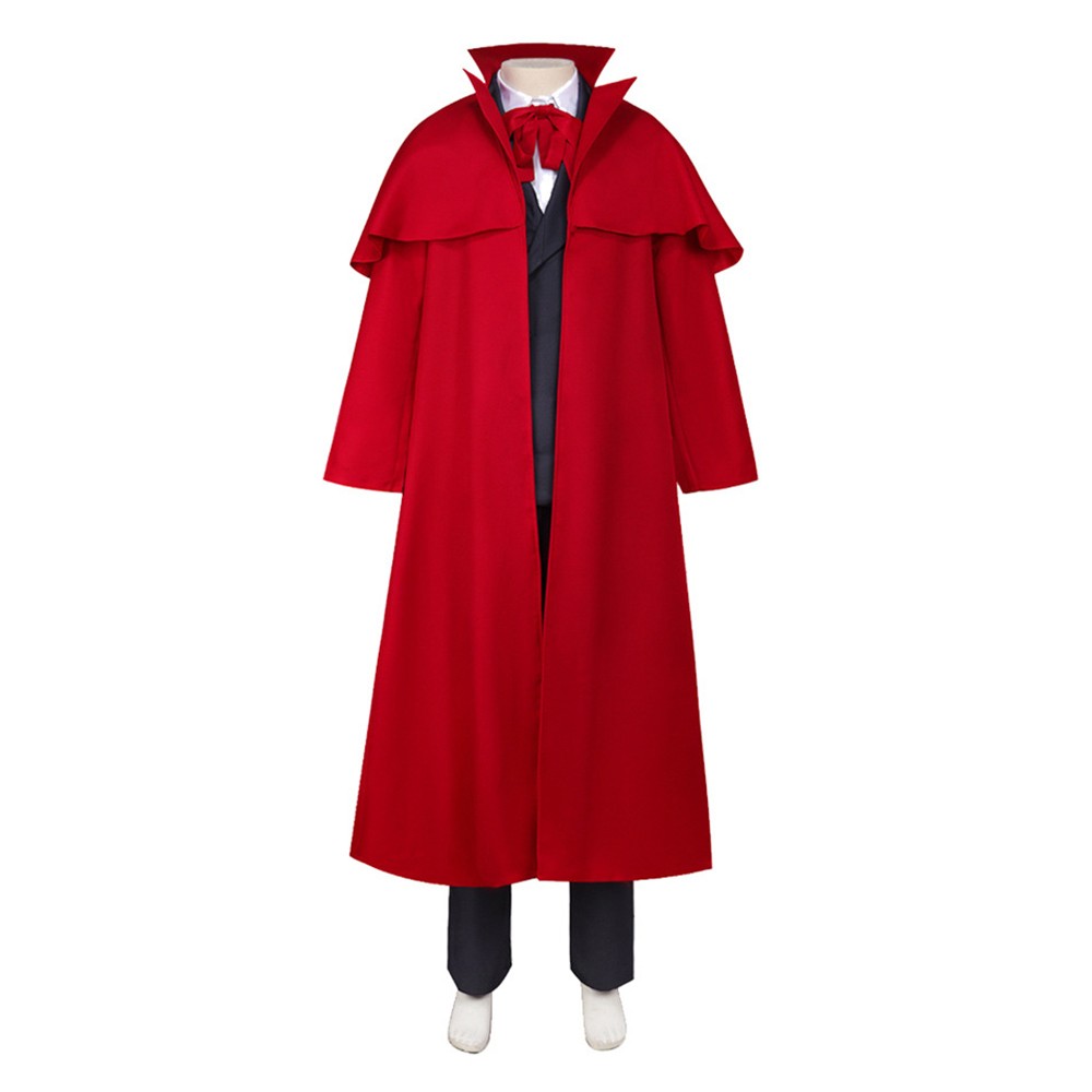 Herushingu Alucard Red Cosplay Costume Halloween Carnival Outfit