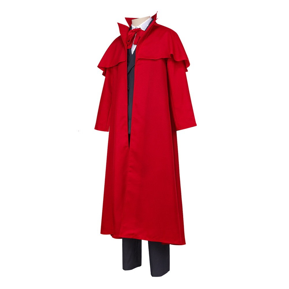 Herushingu Alucard Red Cosplay Costume Halloween Carnival Outfit