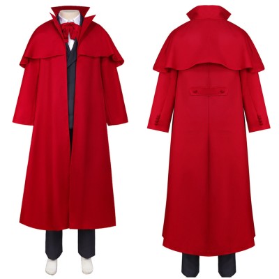 Herushingu Alucard Red Cosplay Costume Halloween Carnival Outfit