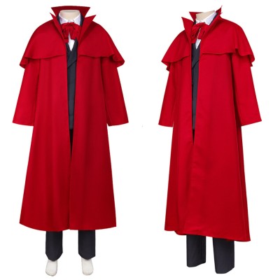 Herushingu Alucard Red Cosplay Costume Halloween Carnival Outfit