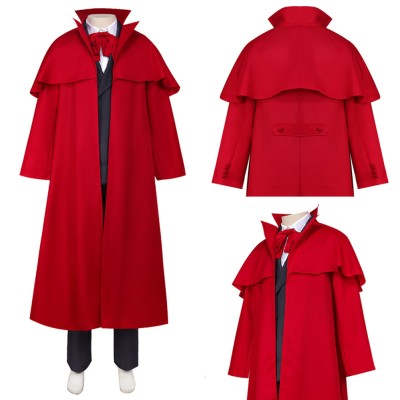 Herushingu Alucard Red Cosplay Costume Halloween Carnival Outfit
