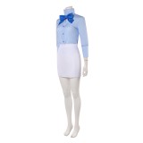 Heroines Nami Women Blue Shirt Set Cosplay Costume Halloween Carnival Outfit
