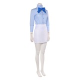Heroines Nami Women Blue Shirt Set Cosplay Costume Halloween Carnival Outfit