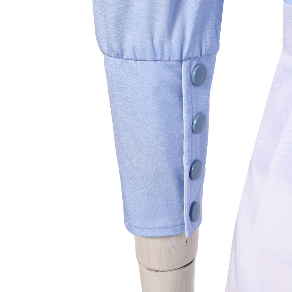 Heroines Nami Women Blue Shirt Set Cosplay Costume Halloween Carnival Outfit
