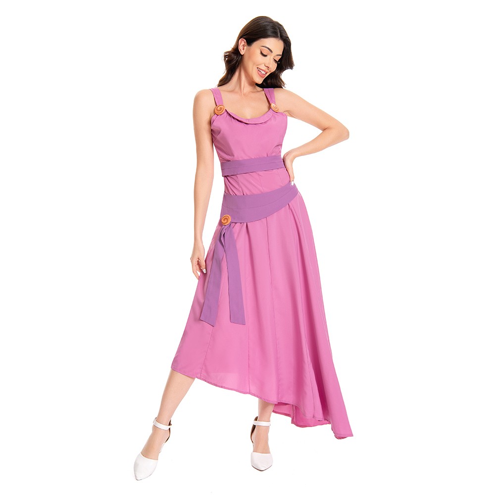 Hercules - Megara Party Disguise Suit Cosplay Costume Halloween Carnival Outfit